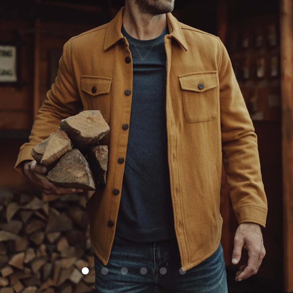 The Normal Brand, Brightside Flannel Lined Jacket